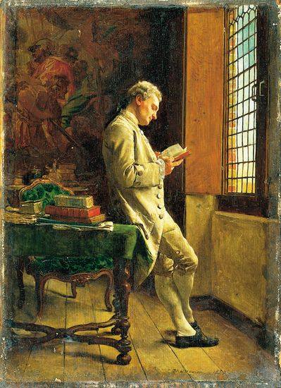 le-liseur-blanc-1857-musee-d-orsay-par-ernest-meissonier